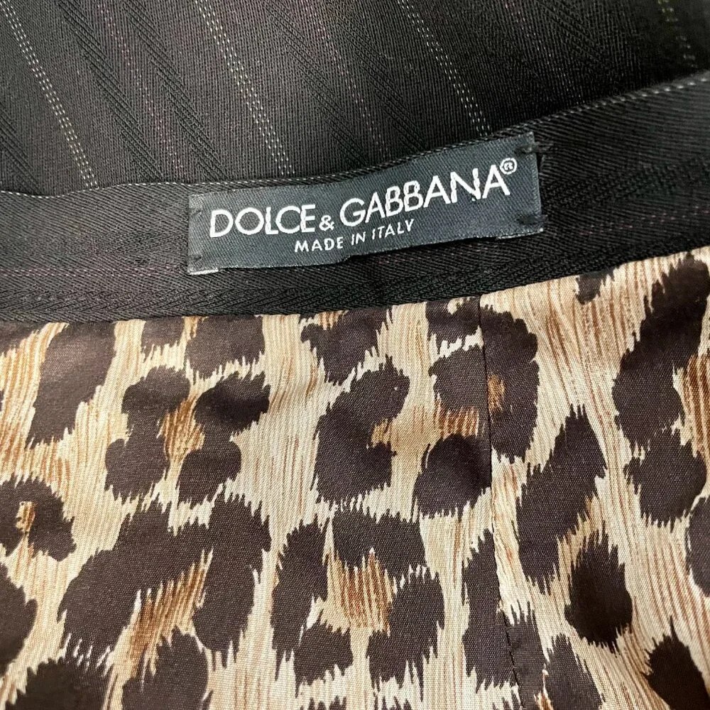 Dolce & Gabbana Wool Blend Skirt